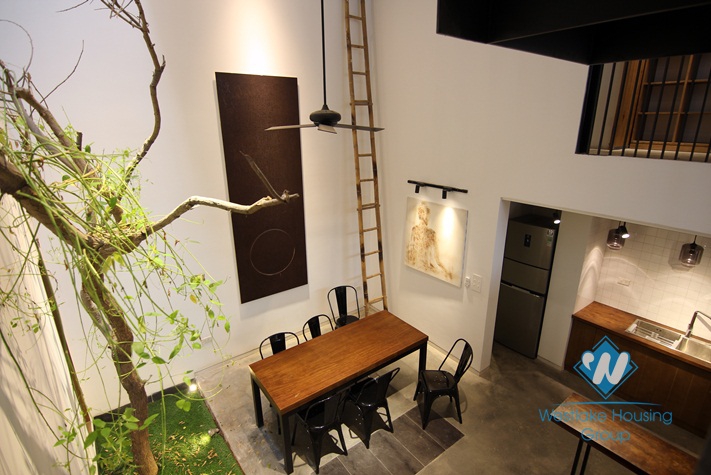 Beautiful house with unique design 03 bedrooms for rent in Tay Ho district
